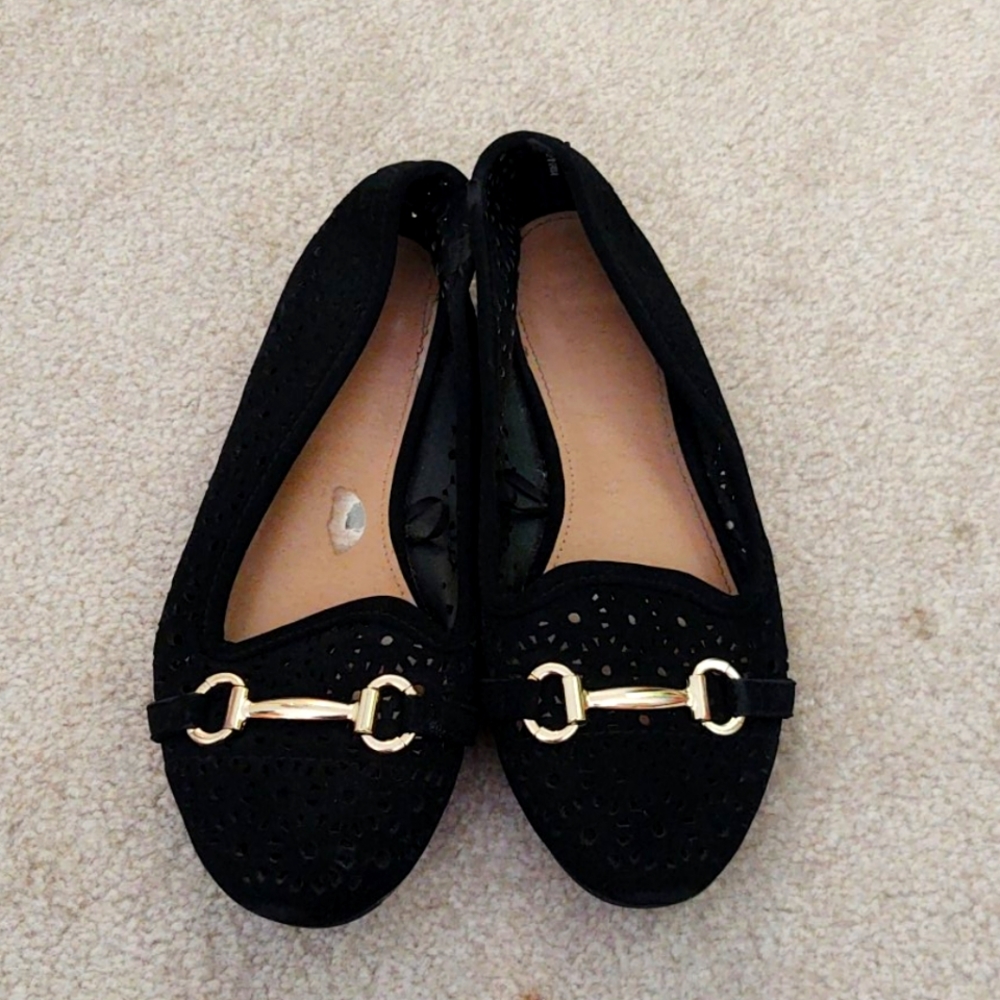 Black flats
